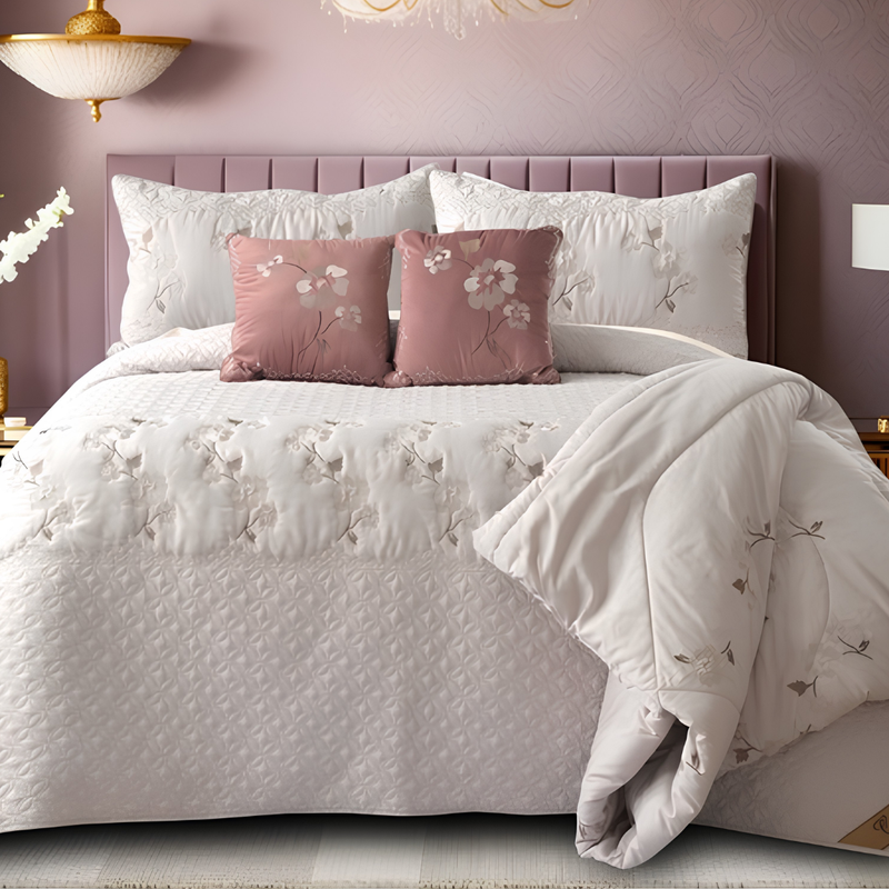 Crimson Wembley Embroidery 6 Piece Set