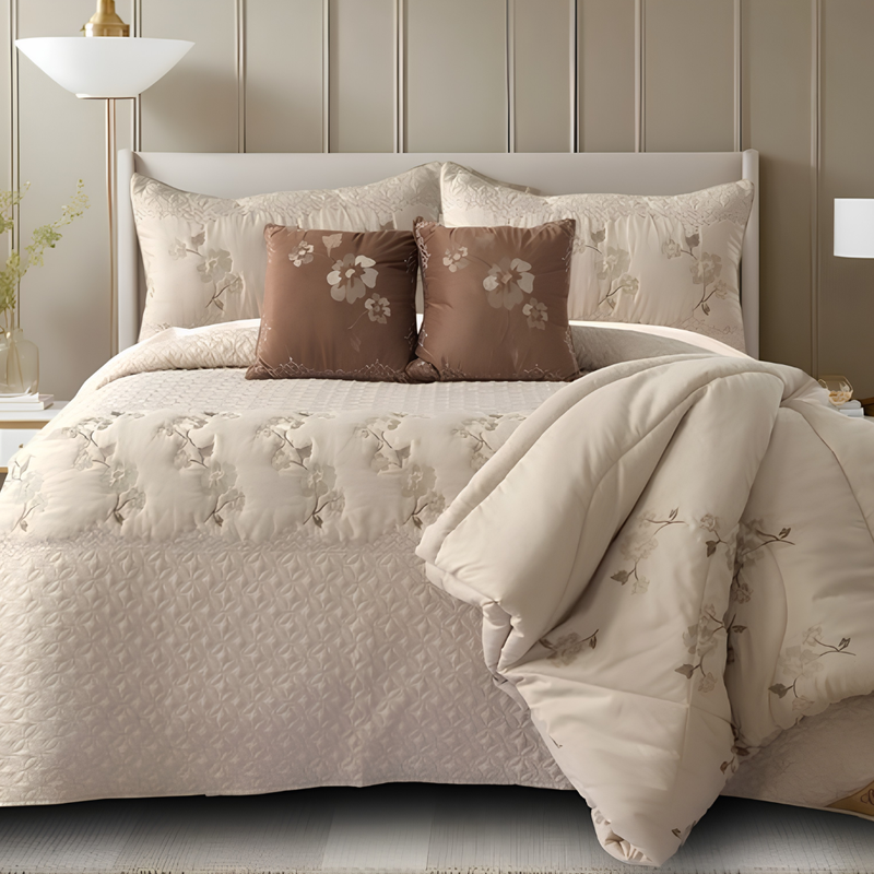 Crimson Wembley Embroidery 6 Piece Set