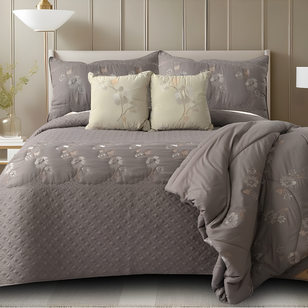 Crimson Wembley Embroidery 6 Piece Set