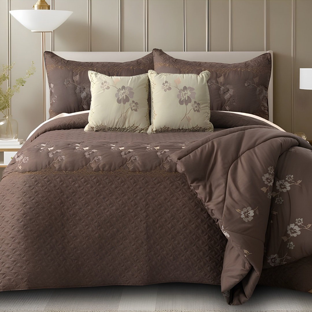 Crimson Wembley Embroidery 6 Piece Set