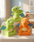 Dragon Plush Blanket Set